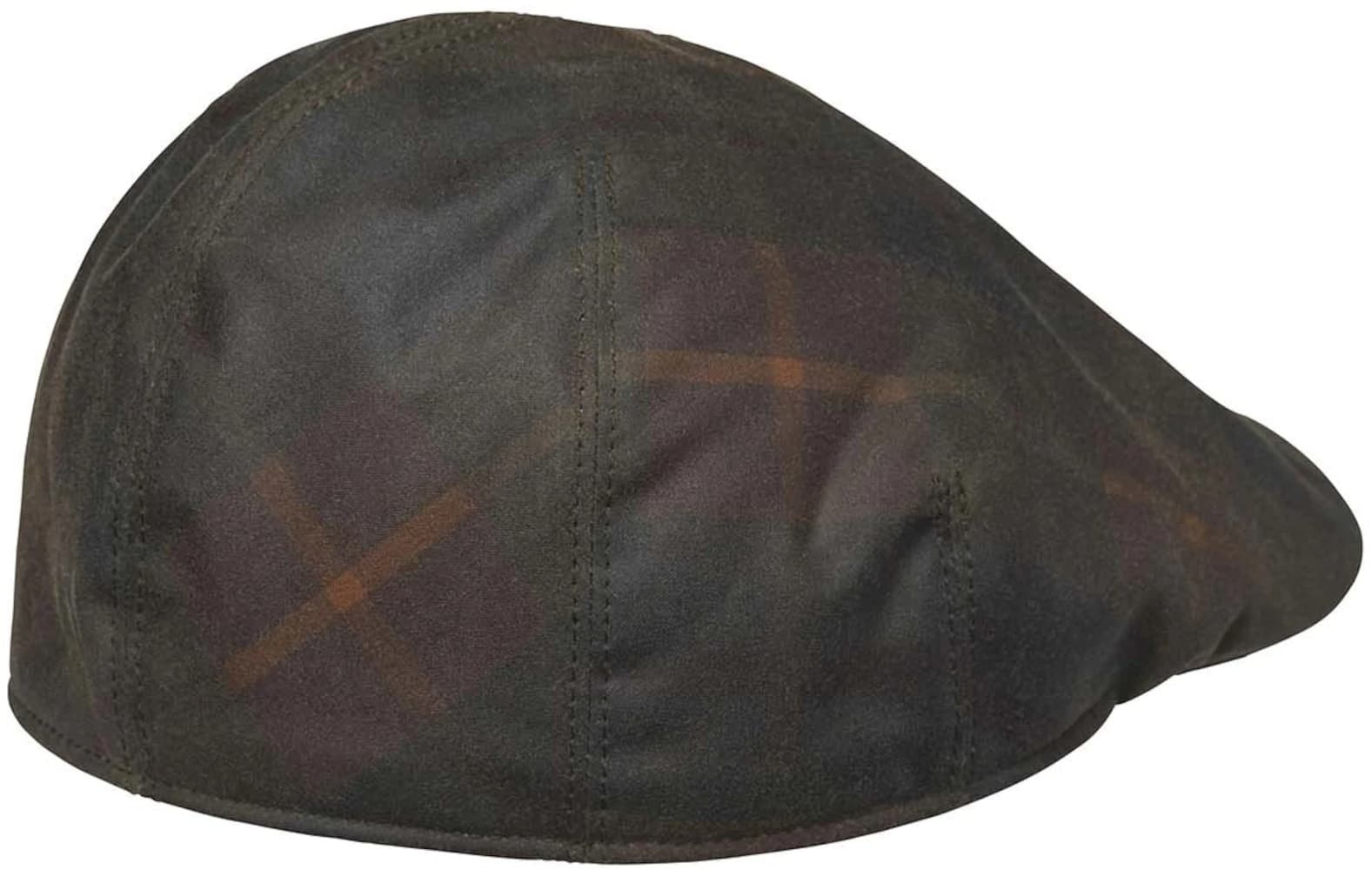 Torre Sixpence Cap Hunter Brown Checked, view: 1