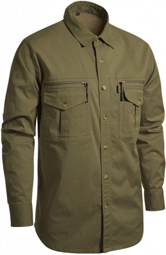 Devon Safari Shirt Men Green, view: 0