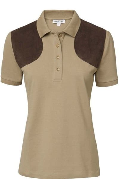 Berry Polo Shirt Women Oat, view: 0