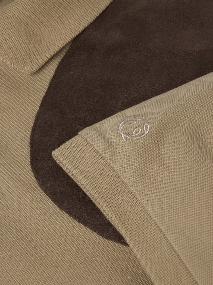 Berry Polo Shirt Women Oat, view: 3