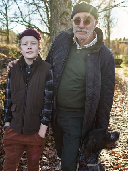 Calf Padded Vest Junior Brown, productDetailPage.view: 3