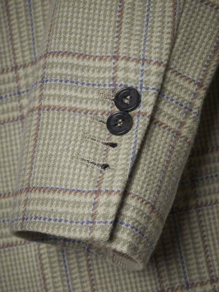 Wiston Tweed Blazer Men Willow Green Checked, view: 2