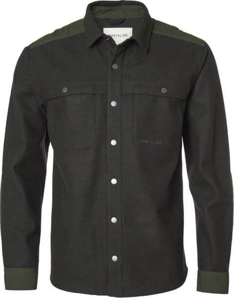 Beat Wool Overshirt Men Ash Grey, view: 0