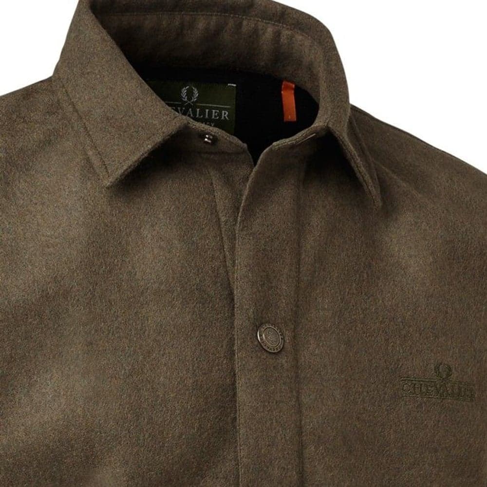 Ayr Woolmix Shirt LS Men Green, view: 1