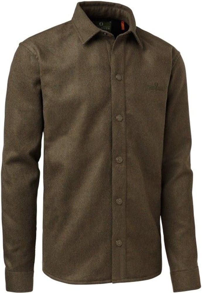 Ayr Woolmix Shirt LS Men Green, view: 0