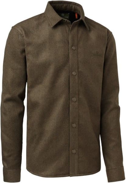 Ayr Woolmix Shirt LS Men Green, view: 0