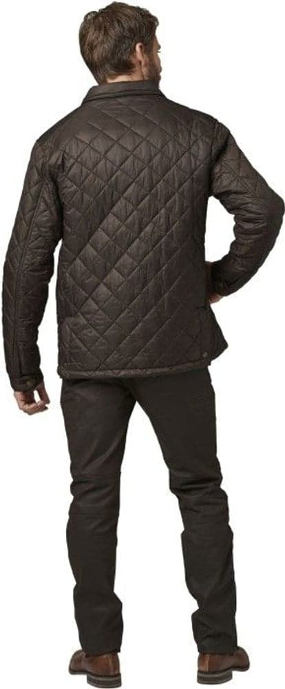 M's Bramley Quilted Coat Brown, view: 4