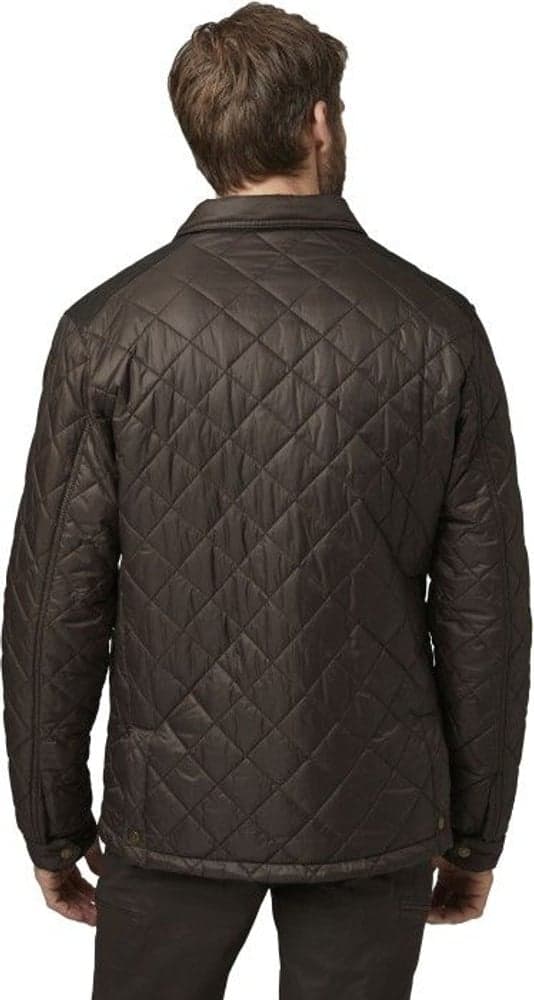 M's Bramley Quilted Coat Brown, view: 5