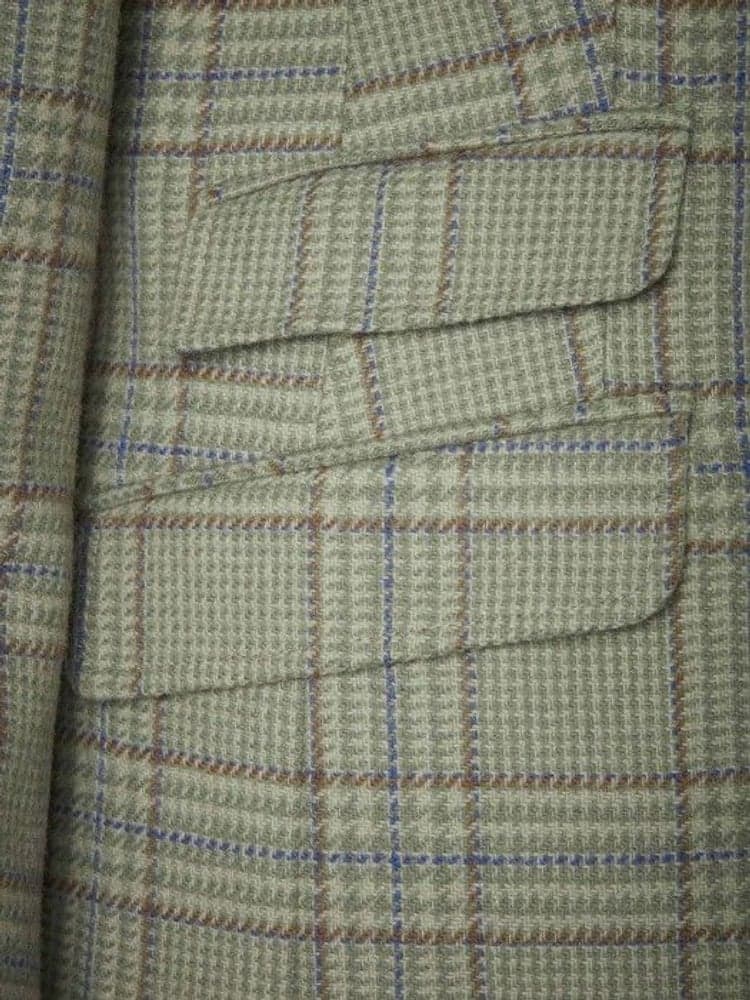 Advie Tweed Blazer Women Willow Green Checked, view: 3