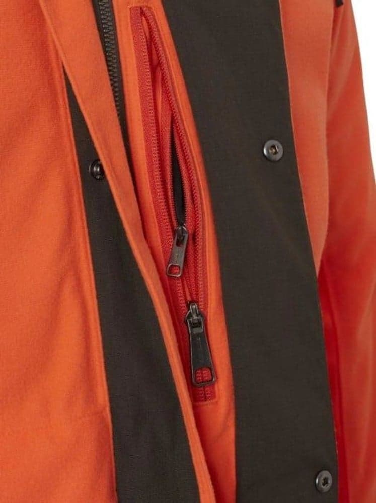 Basset Winter Jacket Men High Vis Orange, view: 2