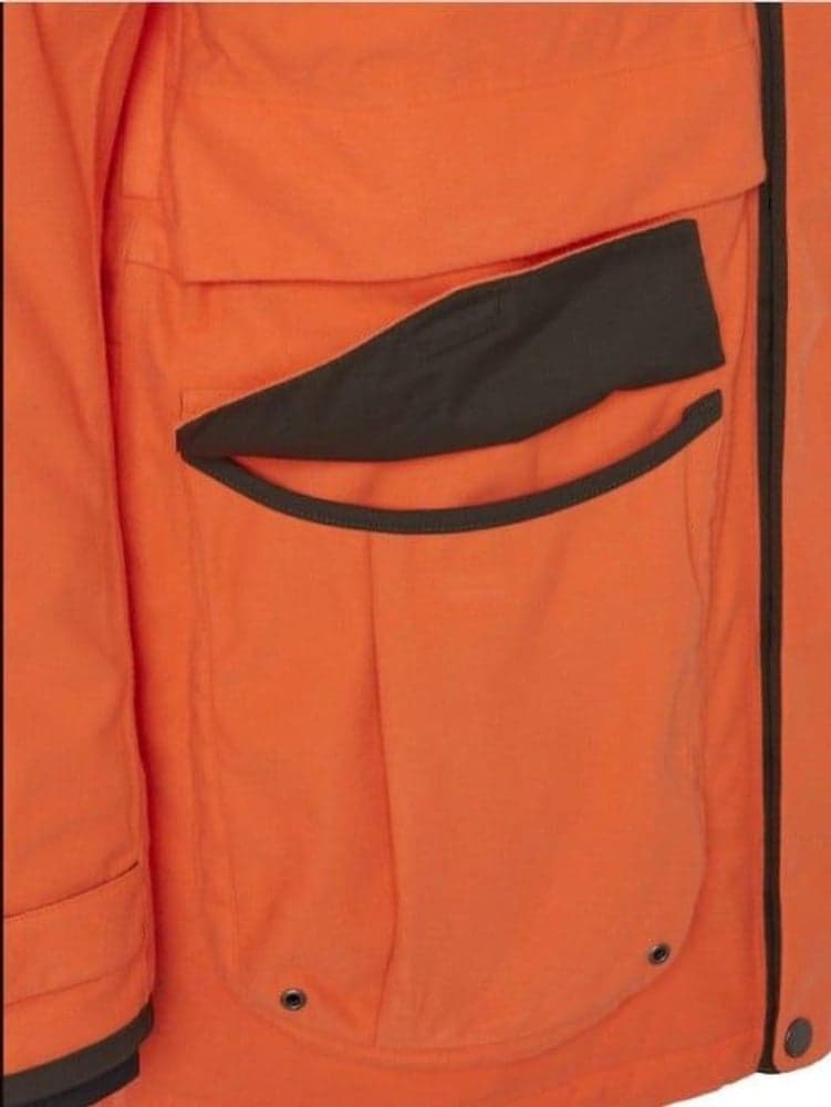 Basset Winter Jacket Men High Vis Orange, view: 3