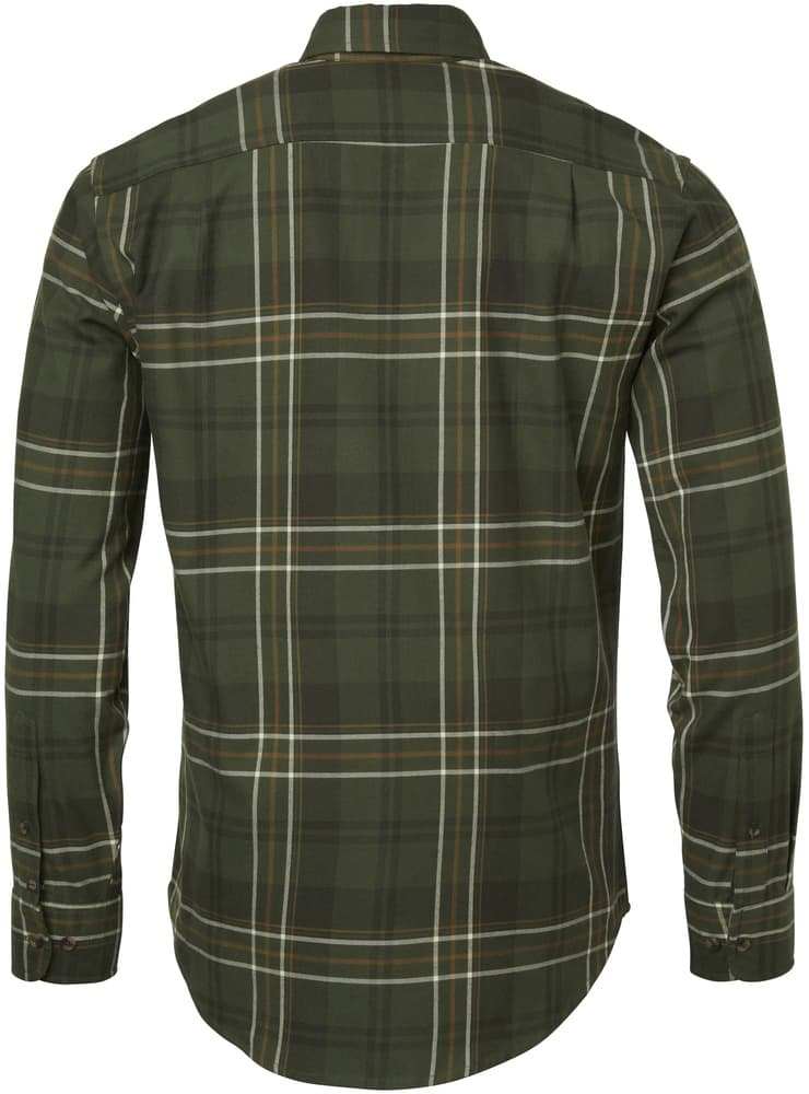 Willow Flannel Shirt Men Shamrock Green Checked, view: 1