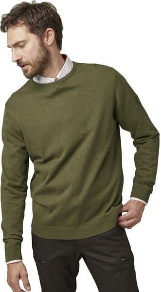 Gaup Cotton Sweater RN Men Green, view: 1