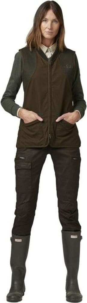 Devon Shooting Vest Women Brown, view: 2