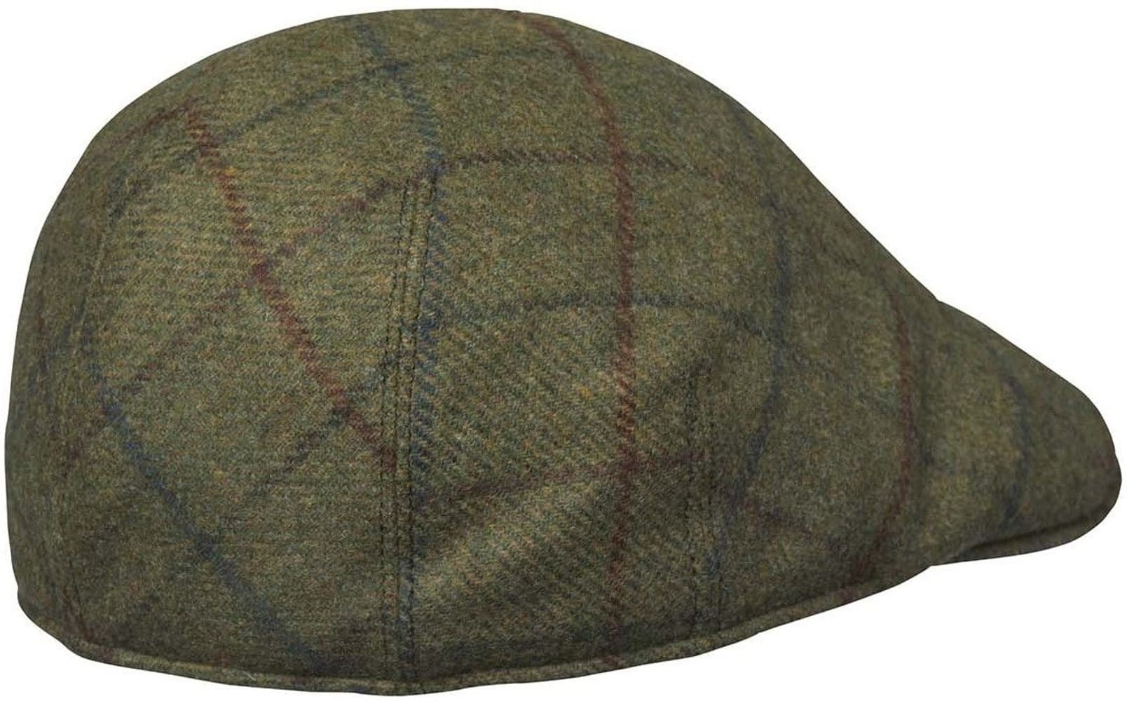 Dalton Sixpence Cap Winter Moss Checked, view: 1