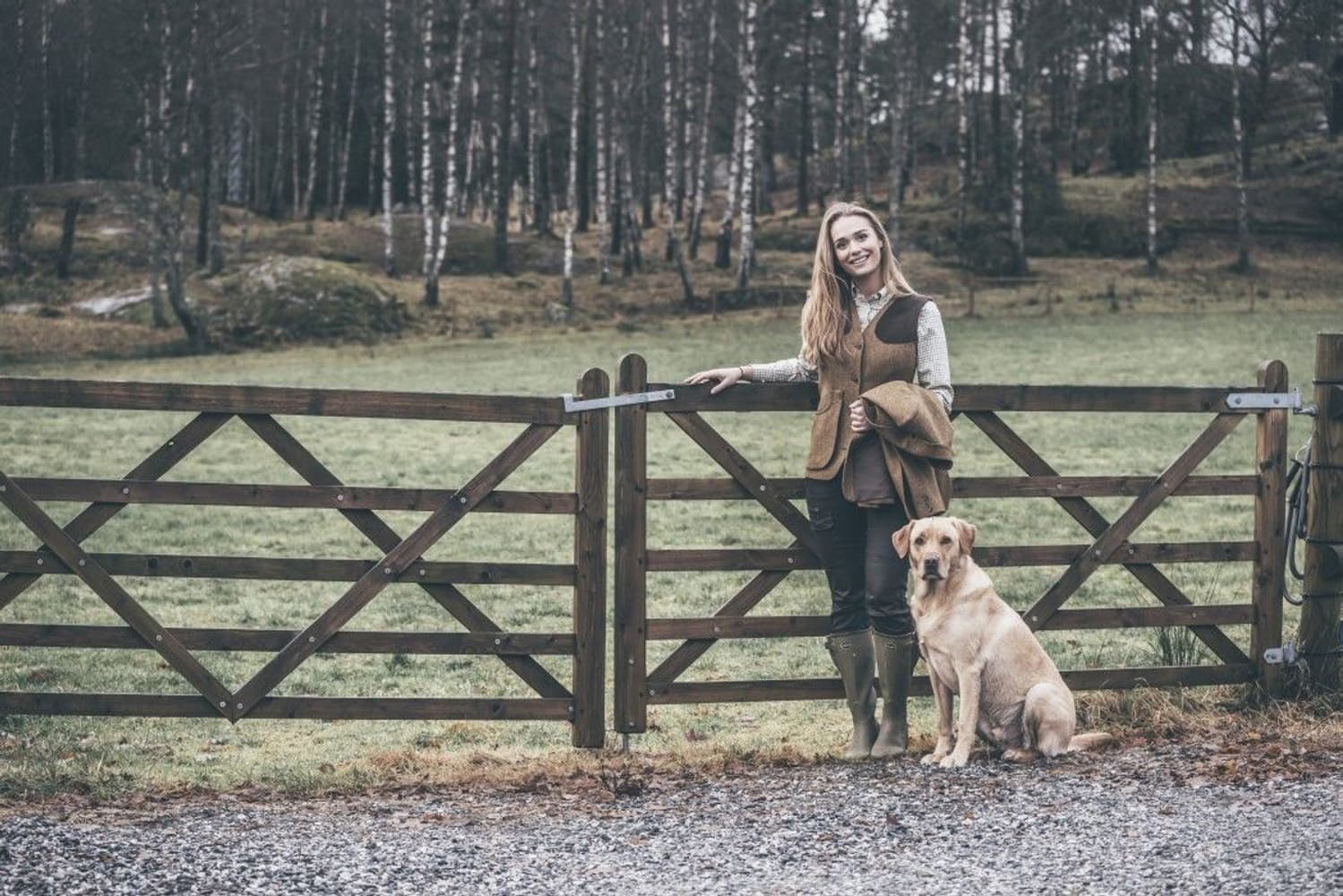 Hawick Tweed Shooting Vest, view: 1