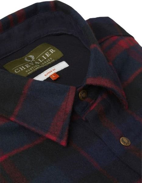 Lenton Woolmix Shirt LS Men Checked, view: 2