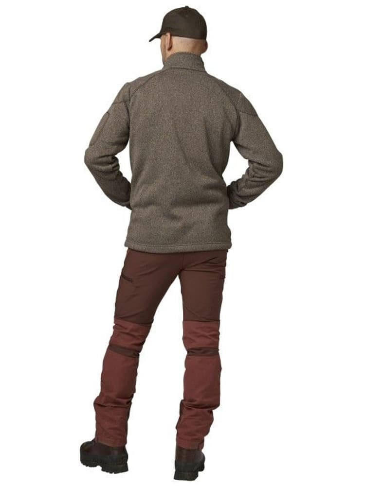 Chester Fleece Cardigan Men Brun, view: 2