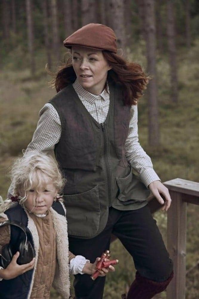 Meadow Shooting Vest Women Pine Green, view: 2