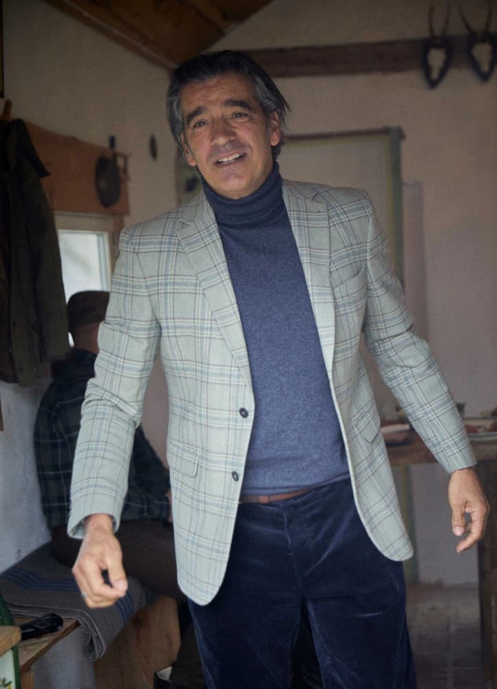 M's Lawrence Corduroy Pants Navy, view: 3