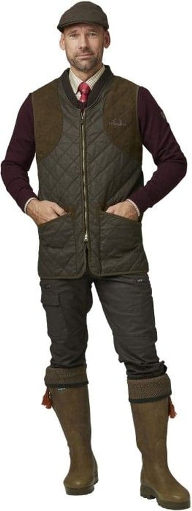 Vintage Quilt Waistcoat Men, view: 1