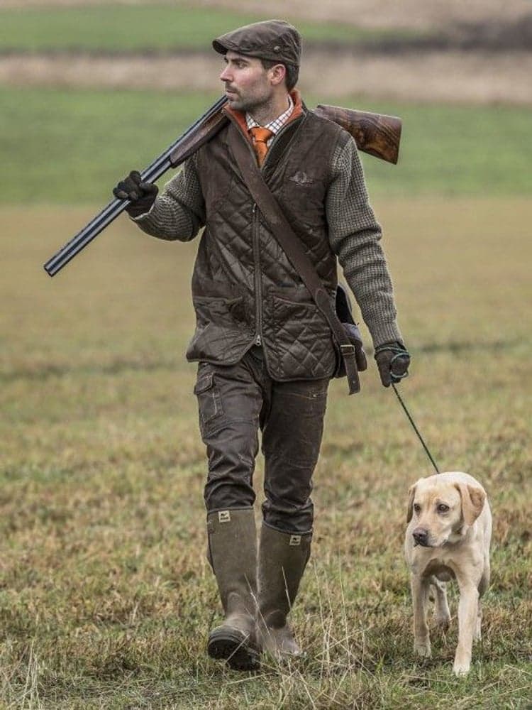 Vintage Quilt Waistcoat Men, view: 6