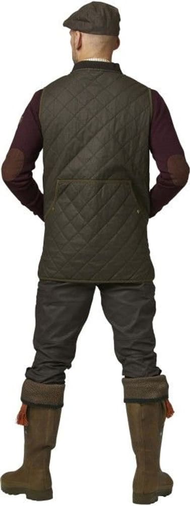 Vintage Quilt Waistcoat Men, view: 3