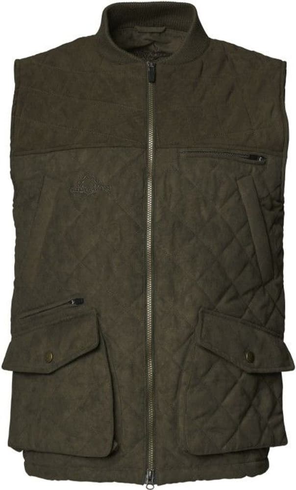 Warwick Quilt Waistcoat Men Green, view: 0