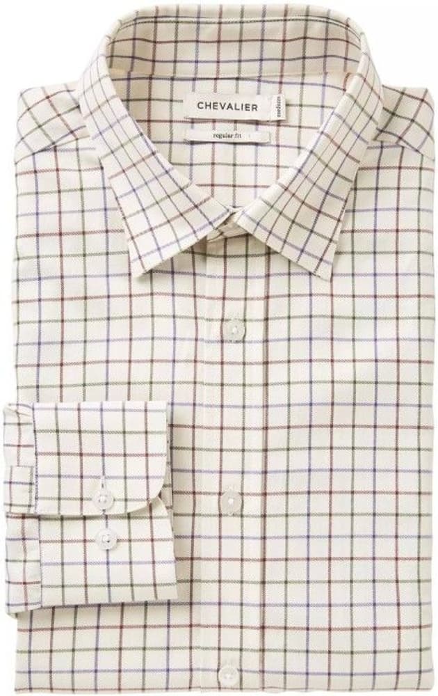 Dundee Shirt Shooting Fit Men Rust Checked, view: 1