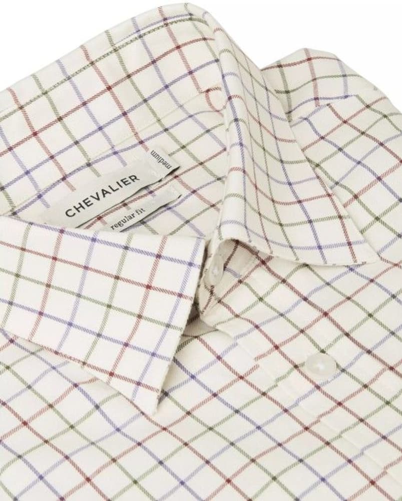 Dundee Shirt Shooting Fit Men Rust Checked, view: 2