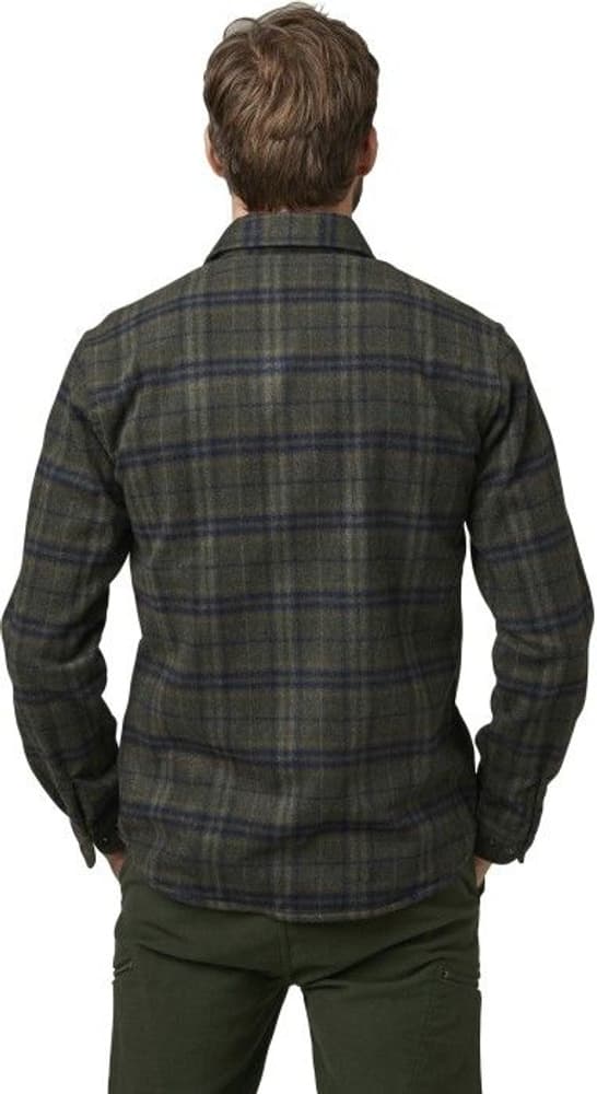 Laig Woolmix Overshirt LS Men Checked, view: 3