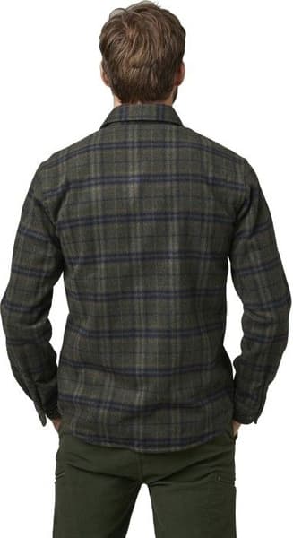 Laig Woolmix Overshirt LS Men Checked, view: 3