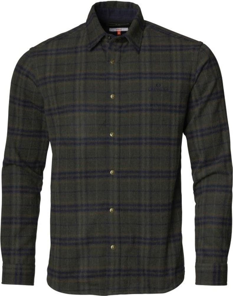 Laig Woolmix Overshirt LS Men Checked, view: 0