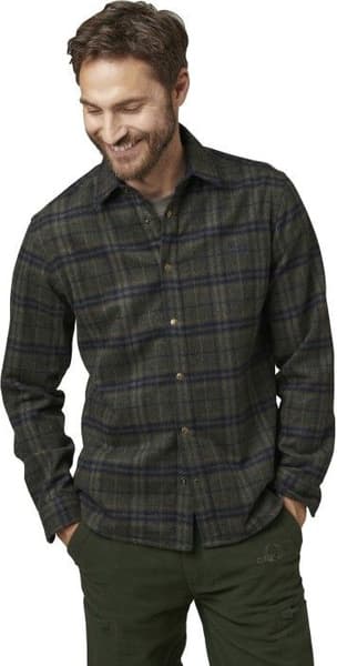 Laig Woolmix Overshirt LS Men Checked, view: 2