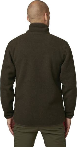 Mainstone Fleece Cardigan Men Brown, view: 2