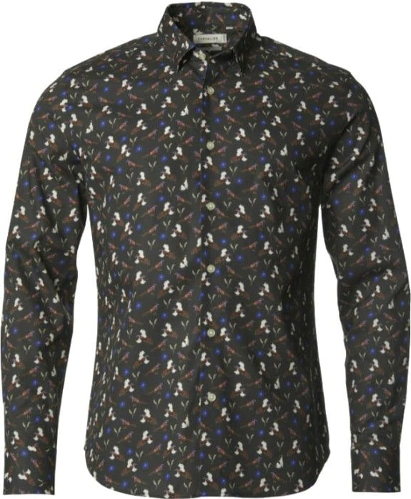 M's Edge Shirt Hunting Spaniel Dk Green, view: 0