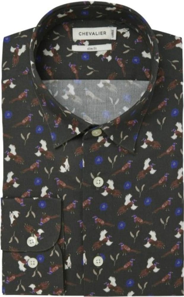 M's Edge Shirt Hunting Spaniel Dk Green, view: 2