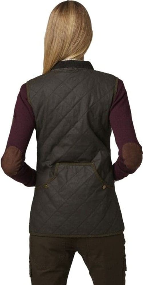 Vintage Quilt Waistcoat Women, view: 3