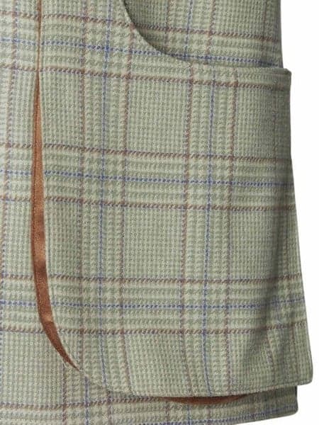 Wiston Tweed Shooting Vest Men Willlow Checked, view: 2
