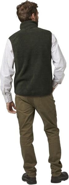 Mainstone Fleece Waistcoat Men Greenmelange, view: 3