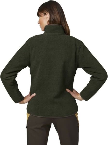 Mainstone Fleece Cardigan Women Greenmelange, view: 2