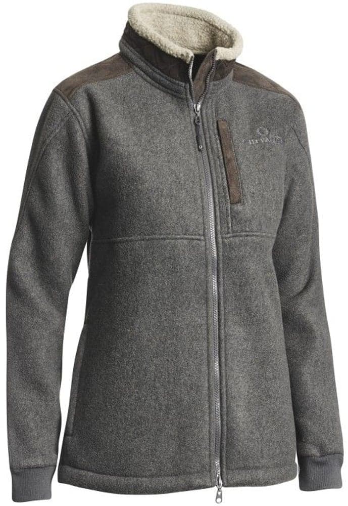 Milestone Fleece Cardigan Women Grey, view: 0