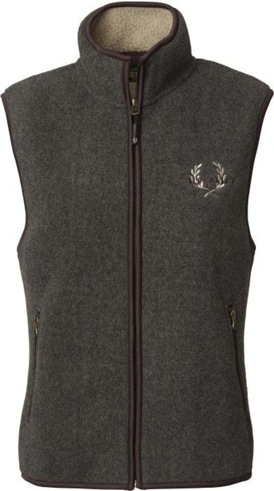 Mainstone Fleece Waistcoat Women Greymelange, view: 0