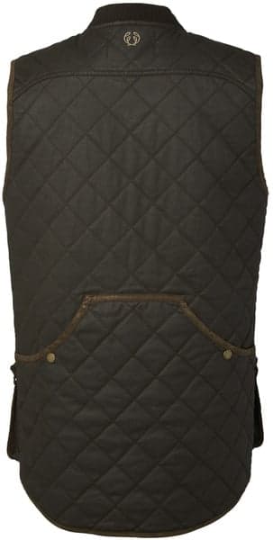 Vintage Shooting Vest Men Leather, view: 1