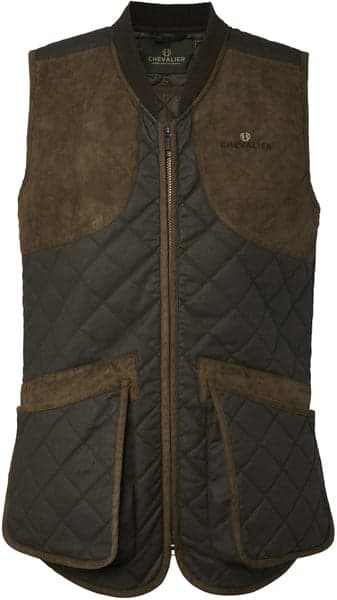 Vintage Shooting Vest Men Leather, view: 0