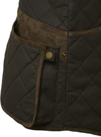 Vintage Shooting Vest Men Leather - view: 2