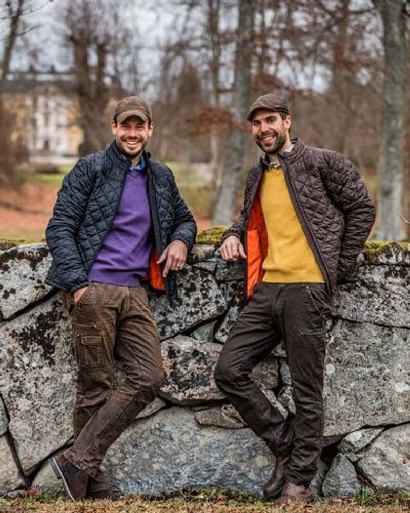 Gary Lambswool Pullover w Patches Yellow, view: 1