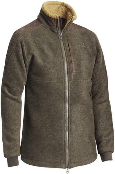 Milestone Fleece Cardigan Green Men Melange, view: 0