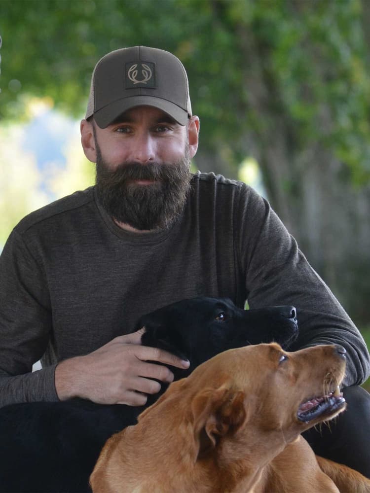 M's Coley Longsleeve Wool T-Shirt Men Leather Brown, view: 1