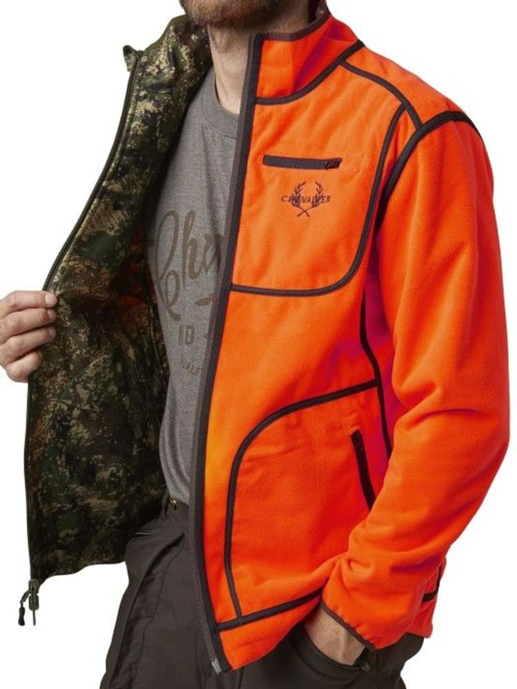 Pixel Camo Reversible Windblocker Coat HiViz, view: 8
